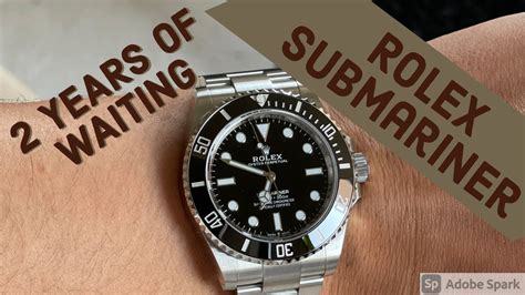 rolex submariner wait list